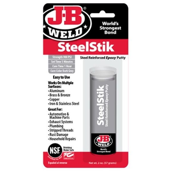 J-B Weld JB Weld 8267-S 2 oz. Reinforced Epoxy Putty Adhesive And Sealant Stick 228012